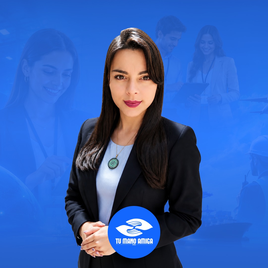 María Camila Zabala, integrante del equipo de Tu Mano Amiga de Servicios Integrales S.A.S.