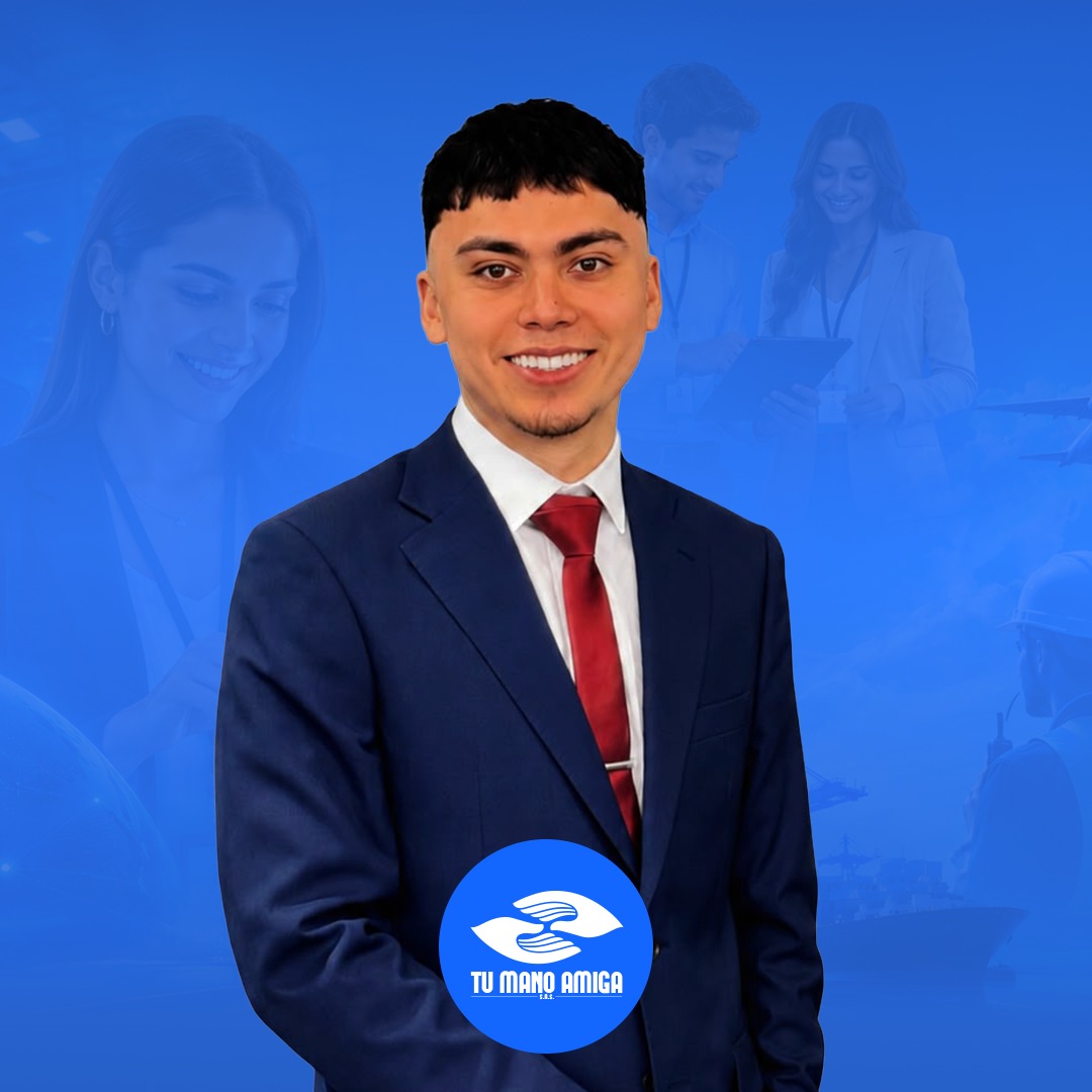 Harold Ortiz, integrante del equipo de Tu Mano Amiga de Servicios Integrales S.A.S.