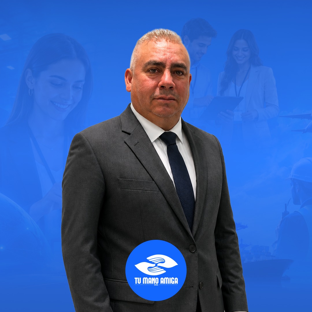Afranio Ortiz, integrante del equipo de Tu Mano Amiga de Servicios Integrales S.A.S.